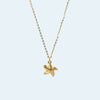 Wholesale Women's Niche Titanium Steel Electroplated Necklace With Shell And Starfish Marine Design