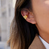 Wholesale Women's Nonpierced Stainless Steel Electroplated Geometric Cshaped Ear Cuffs And Plain Hoops Jewelry