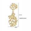 Wholesale Women's Ocean Style Copper Earrings With Animal Zodiac Pattern And Electroplating Design