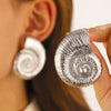 Wholesale Women's Ocean Vacation Style Exaggerated Starfish Earrings In Alloy With Electroplating