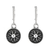 Wholesale Women's Opal Sun Earrings Alloy Geometric Electroplated