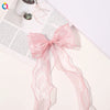 Wholesale Women's Organza Handmade Duckbill Hair Clip Bow Ribbon Style Hair Accessories