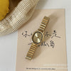 Wholesale Women's Oval Bamboo Steel Band Fashion Casual Simple Watch
