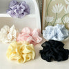 Wholesale Women's Oversized Scrunchie Hair Tie Handmade Cloth High Elasticity Sweet Style
