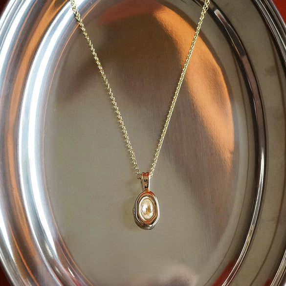 Wholesale Women's Palace Style Geometric Copper Zircon Electroplated Necklace With Letter Number Text Shaped Pendant And Regular Chain