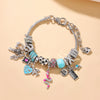 Wholesale Women's Panstyle Multielement Snake Animal Style Zinc Alloy Electroplated Bracelet