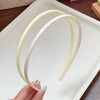 Wholesale Women's Plastic And Resin Doublelayer Color Matching Hair Hoop Sweet Geometric Style Baking Paint Process For Spring And Summer