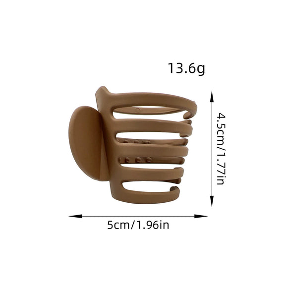 Wholesale Women's Plastic And Resin Handmade Fashion Grip Clip Headdress For High Ponytail