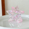 Wholesale Women's Plastic And Resin Laser Hollow Star Hair Claw Clip Simple Style Seiko Design