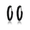 Wholesale Women's Plastic Iron Geometric Exaggerated Circle Earrings With Sequins And Electroplating