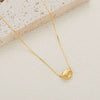 Wholesale Women's Princess Style Geometric Pattern Zirconia S925 Sterling Silver Necklace
