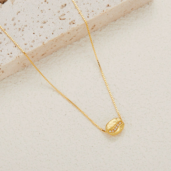 Wholesale Women's Princess Style Geometric Pattern Zirconia S925 Sterling Silver Necklace