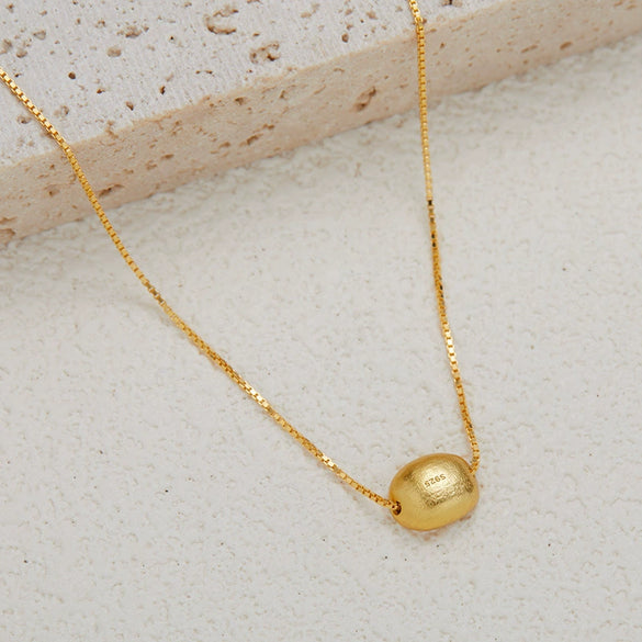 Wholesale Women's Princess Style Geometric Pattern Zirconia S925 Sterling Silver Necklace