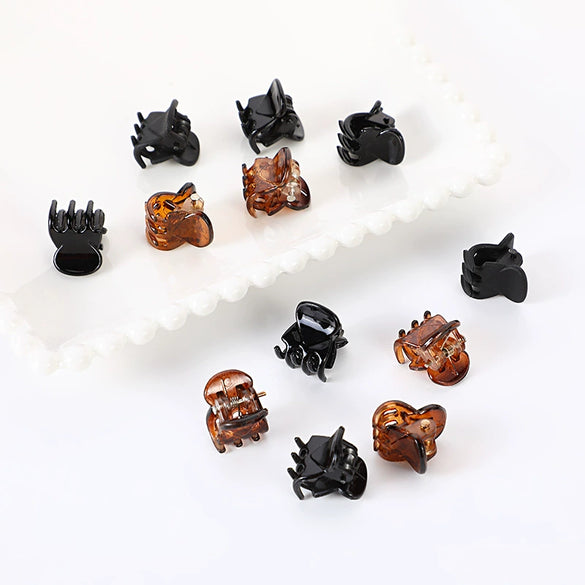 Wholesale Women's Ps Material Small Claw Clip With Baking Paint And Irregular Design