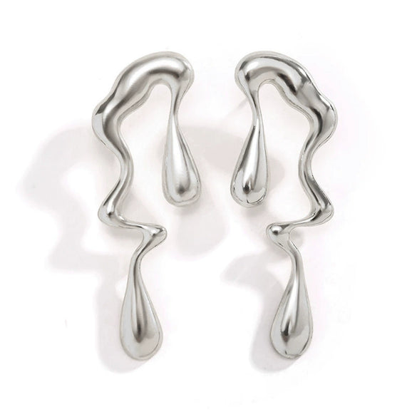 Wholesale Women's Punk Style Geometric Alloy Earrings