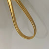 Wholesale Women's Punk Style Simple Striped Stainless Steel Clavicle Bracelet And Neck Chain Jewelry With Electroplating