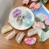 Wholesale Women's Pvc Handmade Small Fresh Style Semiround Starry Sky Grab Clip Hair Accessories