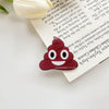 Wholesale Women's Pvc Handmade Sweat Drop Clip Hair Accessories Street Style