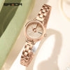 Wholesale Women's Quartz Watch Zinc Alloy Case Mesh Belt Round Dial Casual Waterproof