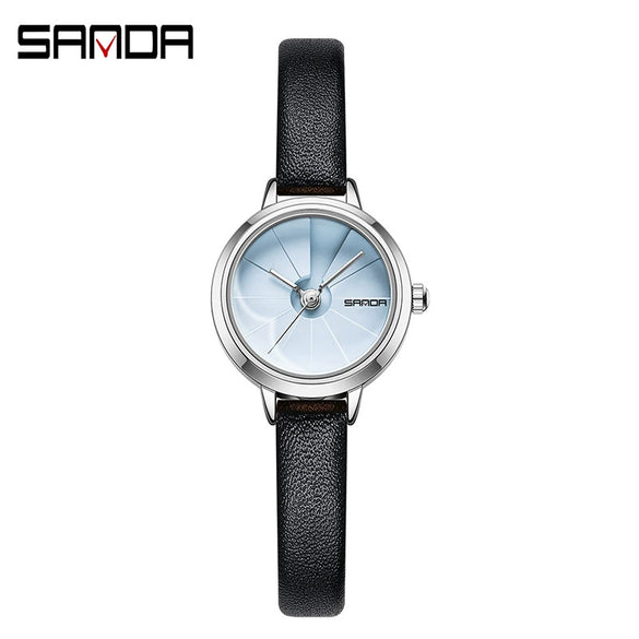 Wholesale Women's Quartz Watch Zinc Alloy Case Mesh Belt Round Dial Casual Waterproof