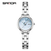 Wholesale Women's Quartz Watch Zinc Alloy Case Mesh Belt Round Dial Casual Waterproof