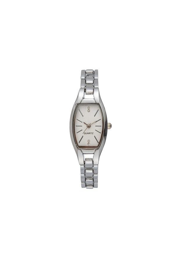 Wholesale Women's Retro Barrel Shaped Stainless Steel And Alloy Bracelet Quartz Watch With Horseshoe Buckle