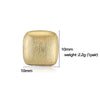 Wholesale Women's Retro Copper Electroplated Geometric Oval Cshaped Earrings