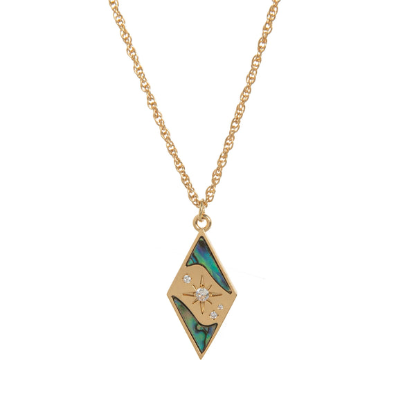 Wholesale Women's Retro Copper Necklace With Star And Geometric Pattern And Electroplating Design
