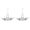 Wholesale Women's Retro Creative Gothic Style Alloy Bat Pendant Earrings With Animal Pattern And Electroplating Process