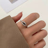 Wholesale Women's Retro Devil's Eye Opening Ring Jewelry Copper Electroplating