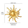 Wholesale Women's Retro Elegant Light Luxury Gold Plated Stainless Steel And Imitation Pearl Flower Ring