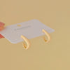 Wholesale Women's Retro French Geometric Irregular Zinc Alloy Electroplated Earrings