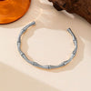 Wholesale Women's Retro Geometric 18K Gold Plated Titanium Steel Open Knotted Bracelet