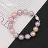 Wholesale Women's Retro Geometric Natural Pearl Bracelet With Electroplating