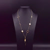 Wholesale Women's Retro Geometric Pearl Necklace With Freshwater Pearl Pendant And High End Cross Chain