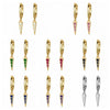 Wholesale Women's Retro Geometric S925 Silver Needle And Copper Electroplated Pointed Cone Triangle Ear Drop Earrings