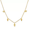 Wholesale Women's Retro Geometric Snakeshaped Necklace With Copper Chain And Titanium Steel Pendant Electroplated