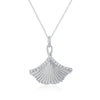 Wholesale Women's Retro Ginkgo Leaf Pendant Necklace With O Word Chain Made Of Copper And Electroplated