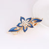 Wholesale Women's Retro Hair Accessories Rhinestone Oil Drop Clip