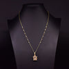Wholesale Women's Retro Highend Freshwater Pearl Geometric Style Necklace With Electroplating And Regular Chain