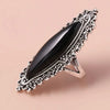 Wholesale Women's Retro Light Luxury Alloy Geometric Ring With Electroplating
