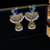 Wholesale Women's Retro Metal Geometric Tassel Earrings With Electroplating Design