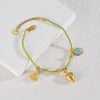 Wholesale Women's Retro Multielement Titanium Steel Fruitshaped Electroplated Bracelet
