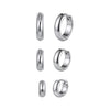 Wholesale Women's Retro Original Design Geometric Ushaped Titanium Steel And Stainless Steel Gold Plated Earrings