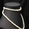 Wholesale Women's Retro Pearl Jewelry Ball Chain Necklace With Drop Shape Design And Electroplating Treatment