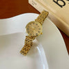 Wholesale Women's Retro Style Alloy Case Stainless Steel Buckle Round Dial Watch