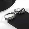 Wholesale Women's Retro Trendy Ring S925 Sterling Silver With Wings Pattern Electroplated