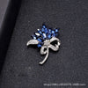 Wholesale Women's Rhinestone Pearl Brooch Retro Artistic Jewelry Accessory