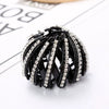 Wholesale Women's Rhinestone Ponytail Clip Handmade Ball Head Hair Grip