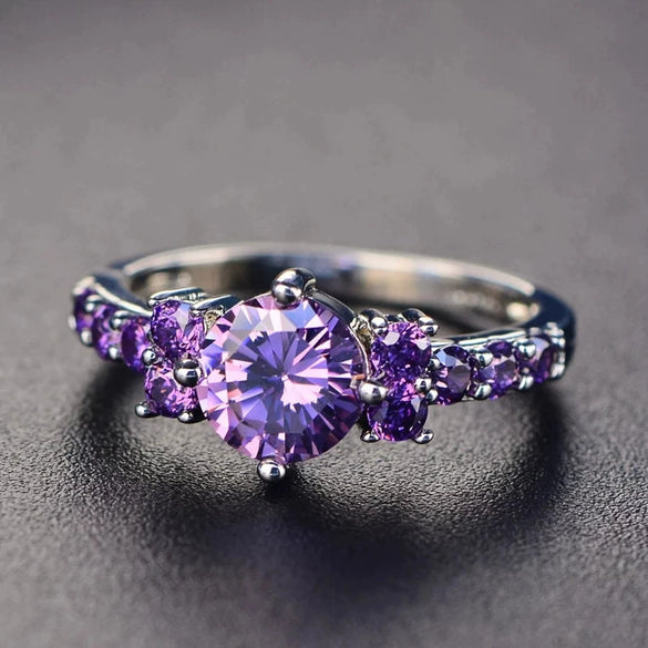 Wholesale Women's Ring Alloy Geometric Retro Exaggerated Simple Personality Electroplated
